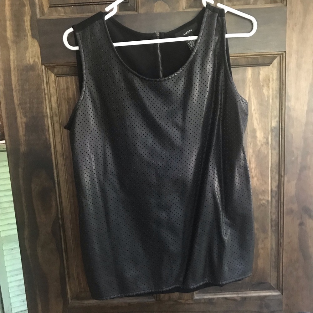 Leather-like tank